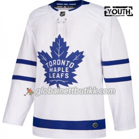 Toronto Maple Leafs Hockeydrakt Blank Hvit Adidas Authentic - Barn